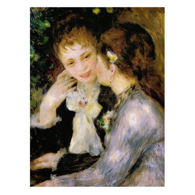 Print on canvas - Auguste Renoir - Confidences
