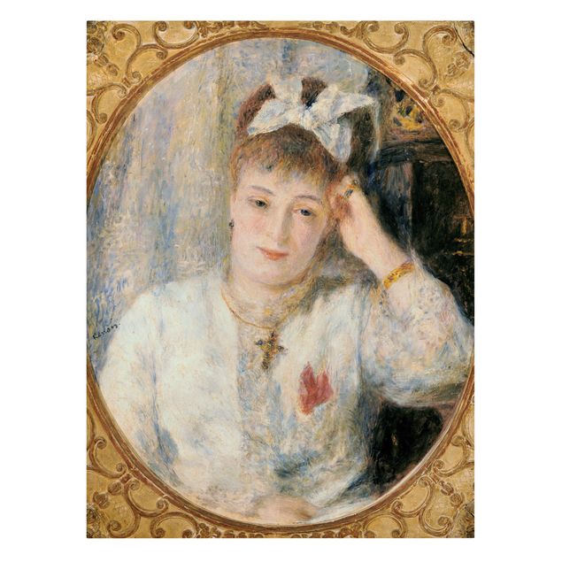 Print on canvas - Auguste Renoir - Portrait of Marie Murer