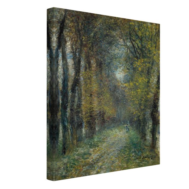 Print on canvas - Auguste Renoir - The Allée