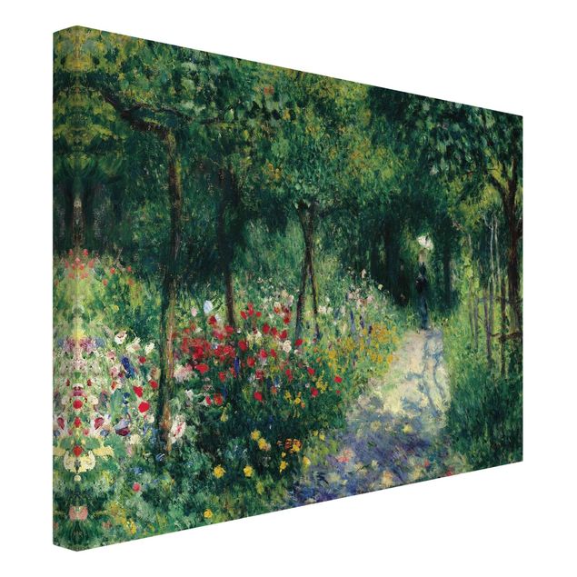 Print on canvas - Auguste Renoir - Women In A Garden