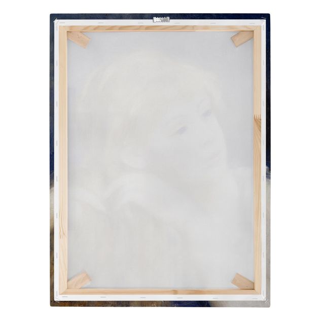 Print on canvas - Auguste Renoir - Head of a Young Woman