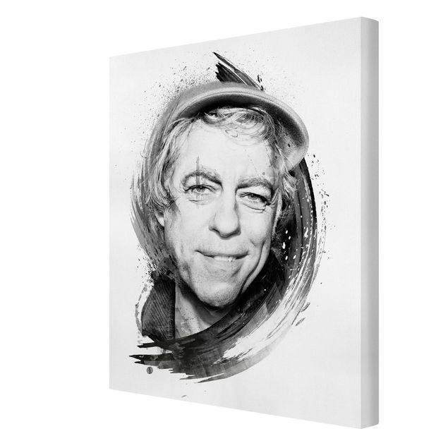 Print on canvas - Bob Geldof - Strassenkoeter - Viva Con Agua