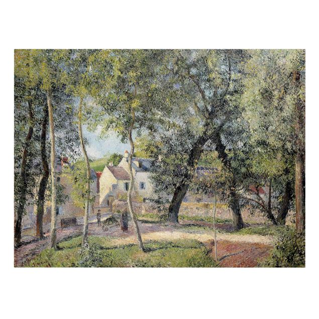 Print on canvas - Camille Pissarro - Landscape At Osny Near Watering
