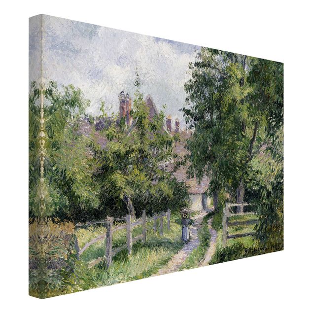 Print on canvas - Camille Pissarro - Saint-Martin Near Gisors