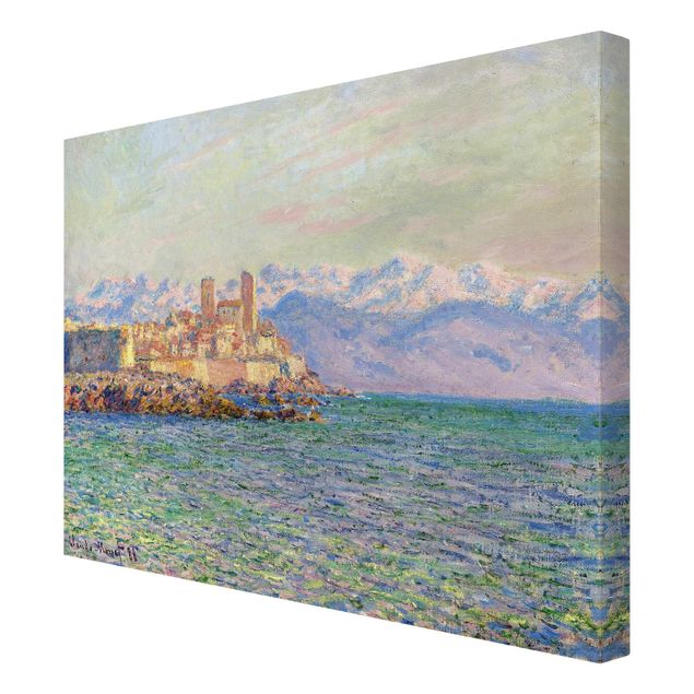 Print on canvas - Claude Monet - Antibes, Le Fort