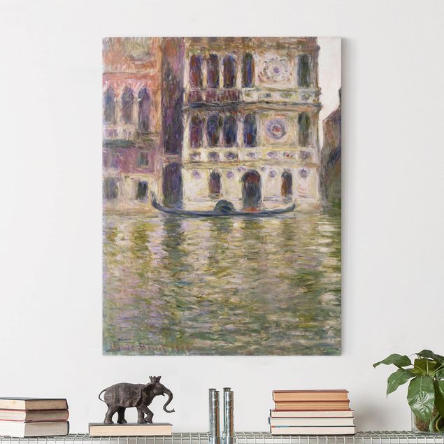 Print on canvas - Claude Monet - The Palazzo Dario
