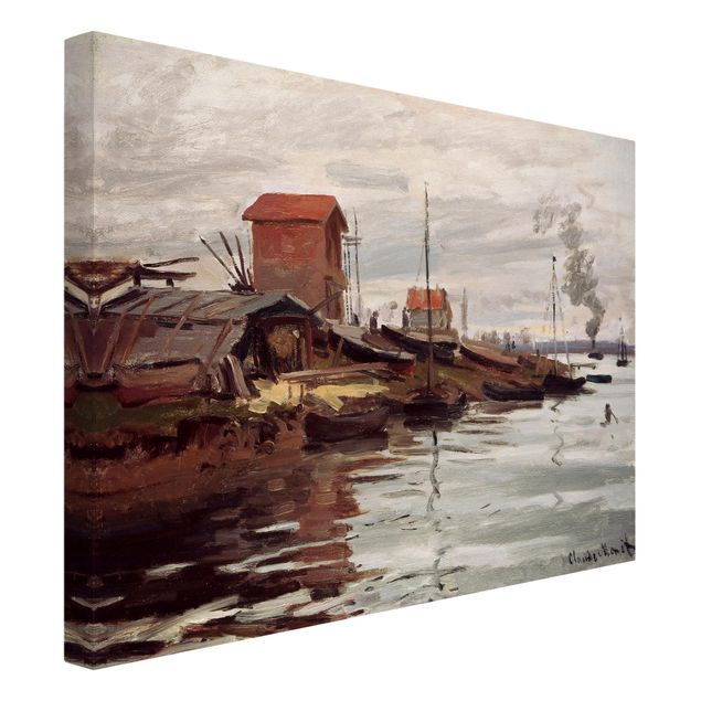 Print on canvas - Claude Monet - The Seine At Petit-Gennevilliers