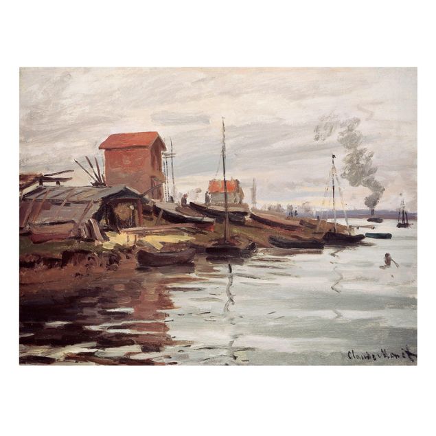 Print on canvas - Claude Monet - The Seine At Petit-Gennevilliers