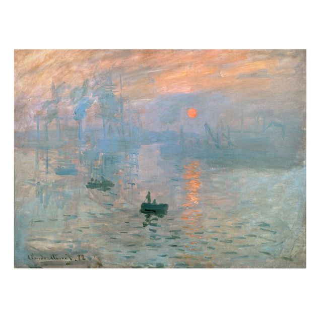Print on canvas - Claude Monet - Impression (Sunrise)