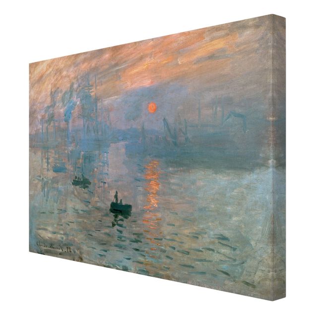 Print on canvas - Claude Monet - Impression (Sunrise)