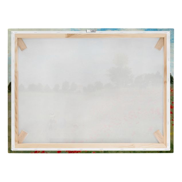 Print on canvas - Claude Monet - Poppy Field Near Argenteuil