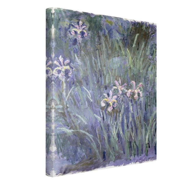 Print on canvas - Claude Monet - Iris
