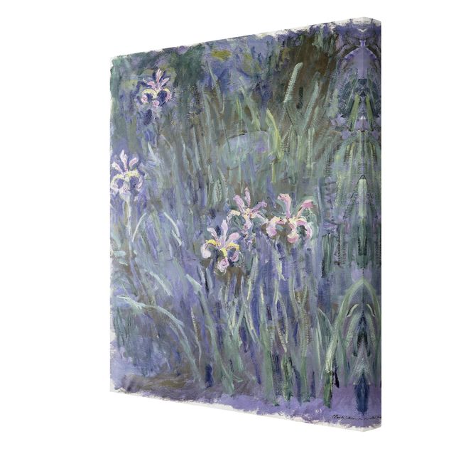 Print on canvas - Claude Monet - Iris