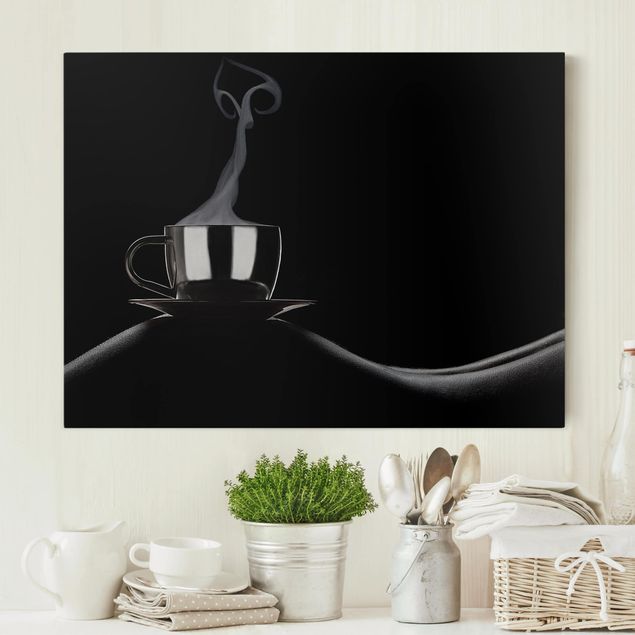 Print on canvas - Coffee in Bed