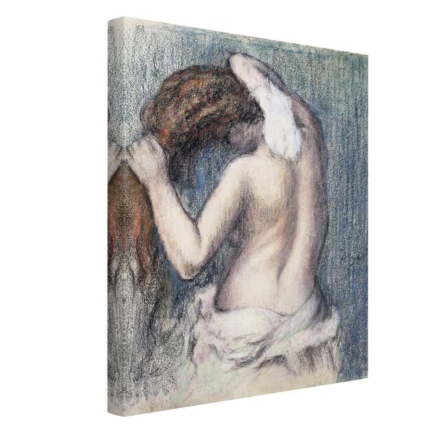 Print on canvas - Edgar Degas - Woman Wiping