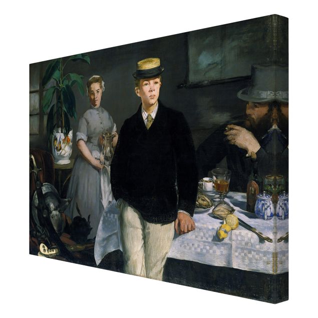 Print on canvas - Edouard Manet - Luncheon In The Studio