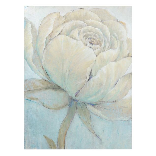 Print on canvas - English Rose Pastel