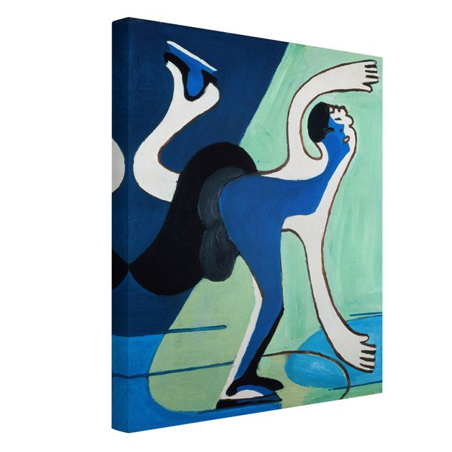 Print on canvas - Ernst Ludwig Kirchner - The Ice Skater