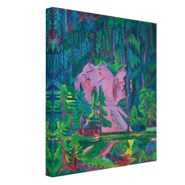 Print on canvas - Ernst Ludwig Kirchner - Quarry in the Wild