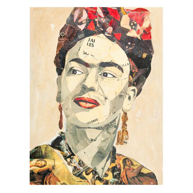Print on canvas - Frida Kahlo - Collage No.2