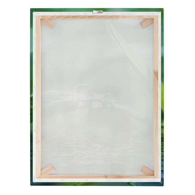 Print on canvas - Green Ambiance II