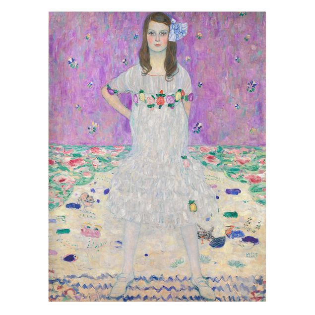 Print on canvas - Gustav Klimt - Mäda Primavesi