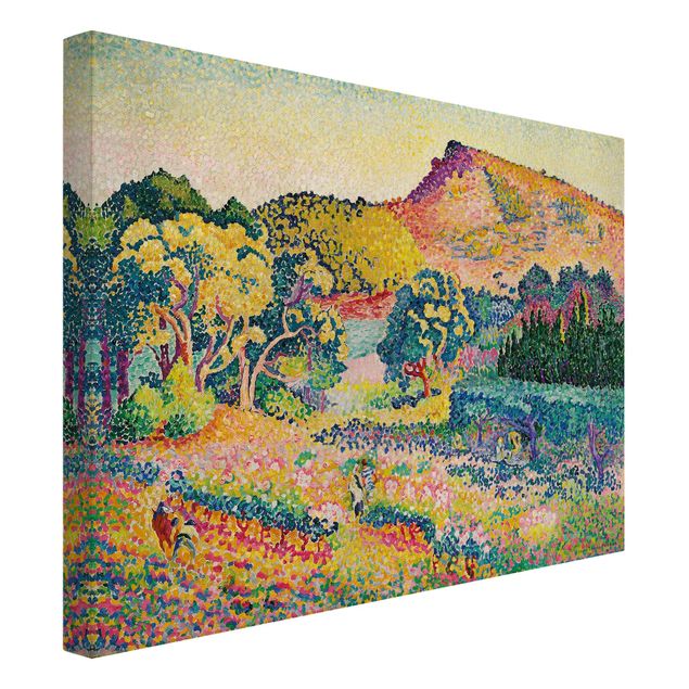 Print on canvas - Henri Edmond Cross - Landscape With Le Cap Nègre