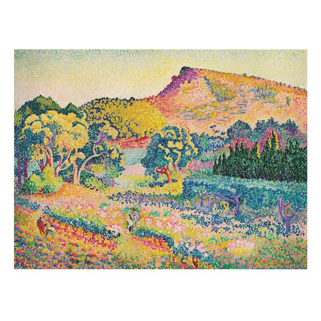 Print on canvas - Henri Edmond Cross - Landscape With Le Cap Nègre