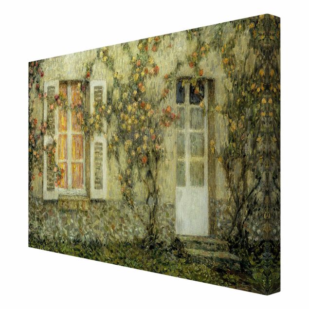 Print on canvas - Henri Le Sidaner - The Rose House