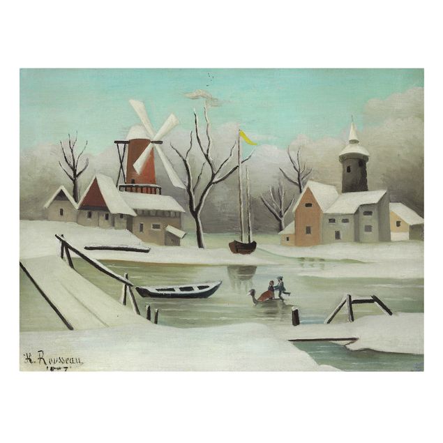 Print on canvas - Henri Rousseau - Winter