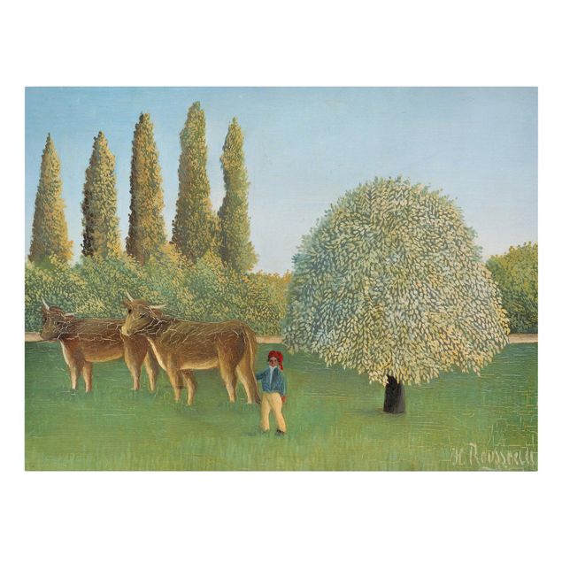 Print on canvas - Henri Rousseau - Meadowland