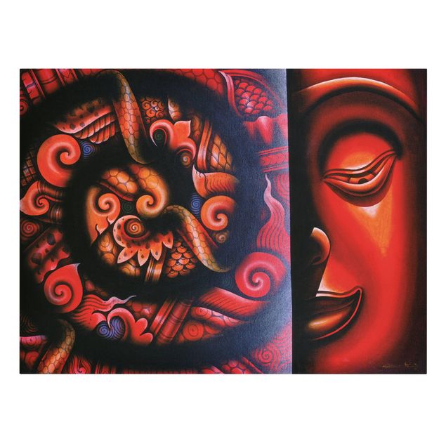 Print on canvas - Inside Buddhas Mind