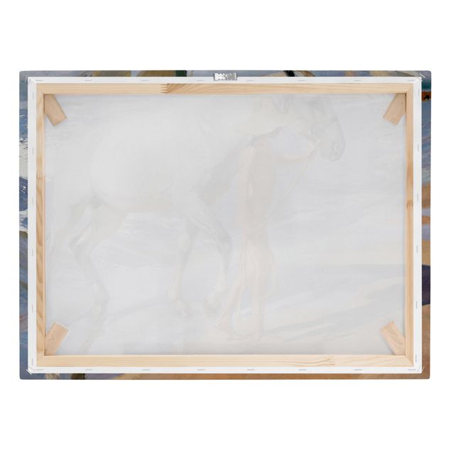 Print on canvas - Joaquin Sorolla - The Horse’S Bath