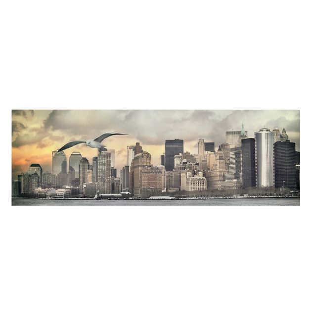 Leinwandbild - No.YK1 New York - Panorama Quer