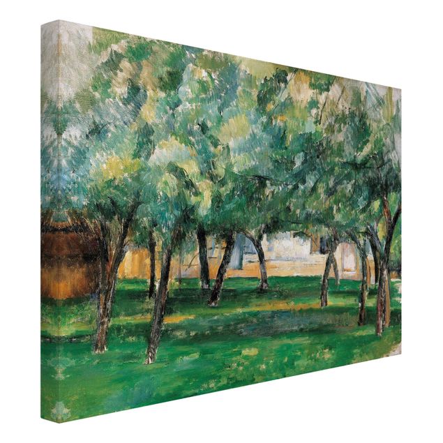 Print on canvas - Paul Cézanne - Farm In Normandy