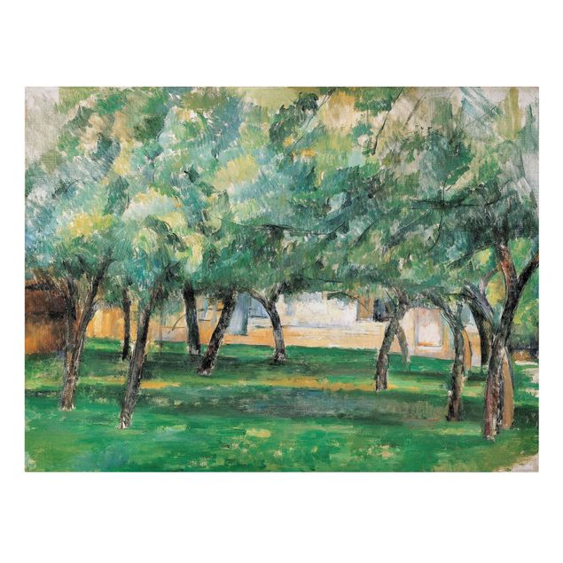 Print on canvas - Paul Cézanne - Farm In Normandy