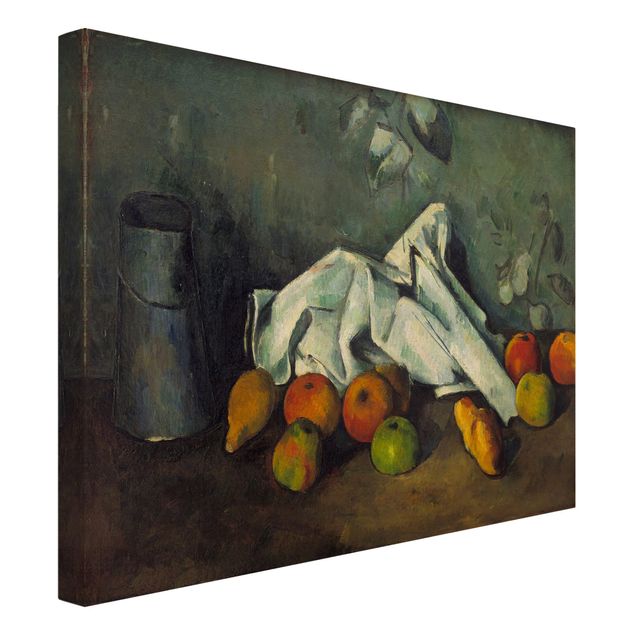 Print on canvas - Paul Cézanne - Still Life With Milk Can And Apples