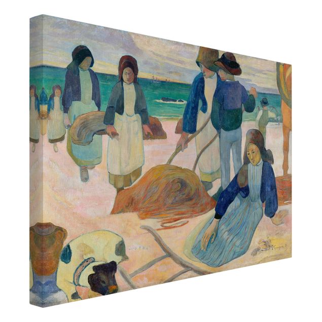 Print on canvas - Paul Gauguin - The Kelp Gatherers (Ii)