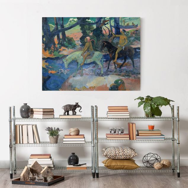 Print on canvas - Paul Gauguin - Escape, The Ford