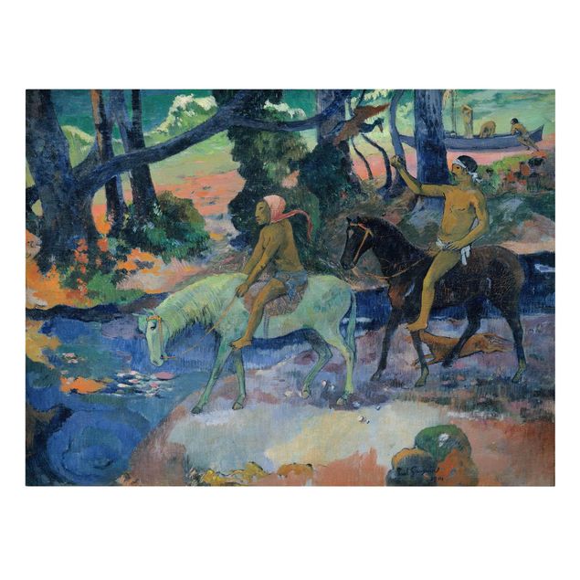 Print on canvas - Paul Gauguin - Escape, The Ford