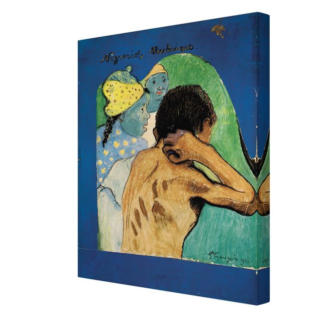 Print on canvas - Paul Gauguin - Nègreries Martinique