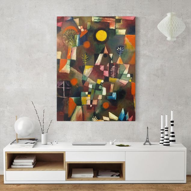 Print on canvas - Paul Klee - The Full Moon