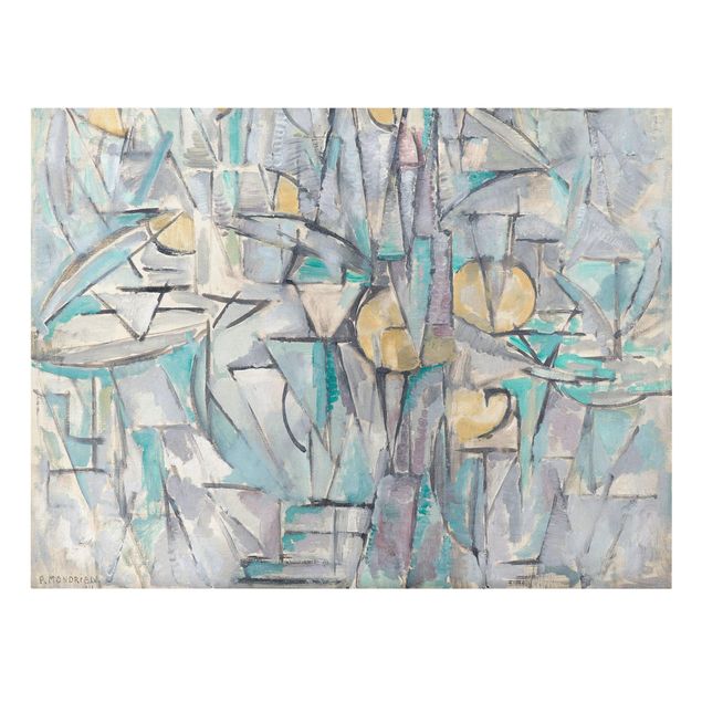 Print on canvas - Piet Mondrian - Composition X