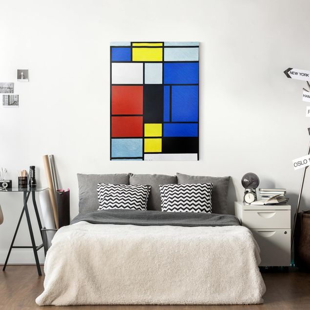 Print on canvas - Piet Mondrian - Tableau No. 1