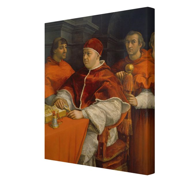 Print on canvas - Raffael - Portrait of Pope Leo X