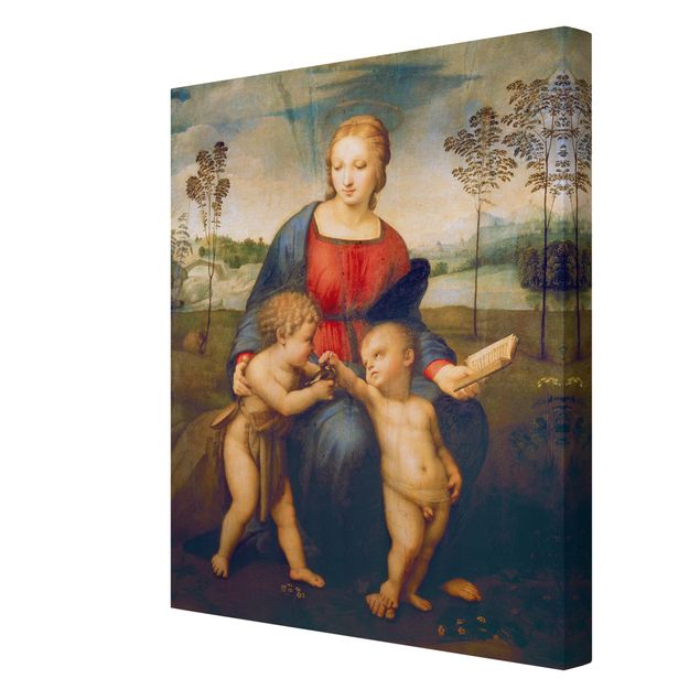 Print on canvas - Raffael - Madonna of the Goldfinch