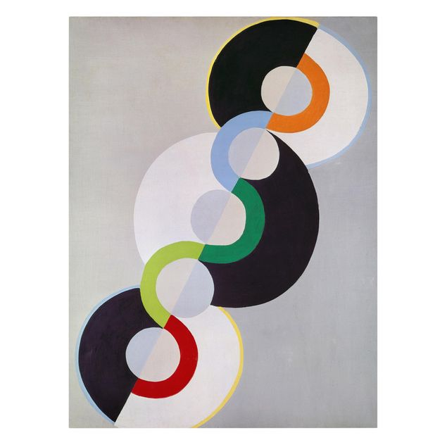 Print on canvas - Robert Delaunay - Endless Rhythm