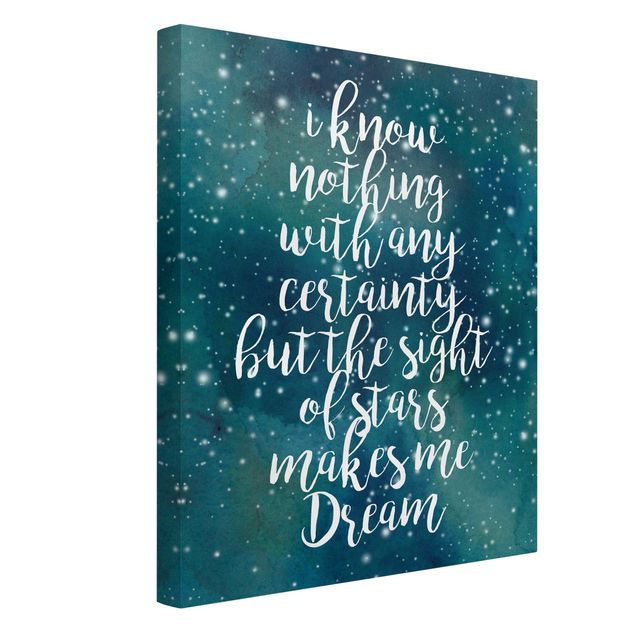 Print on canvas - Starry Certainty