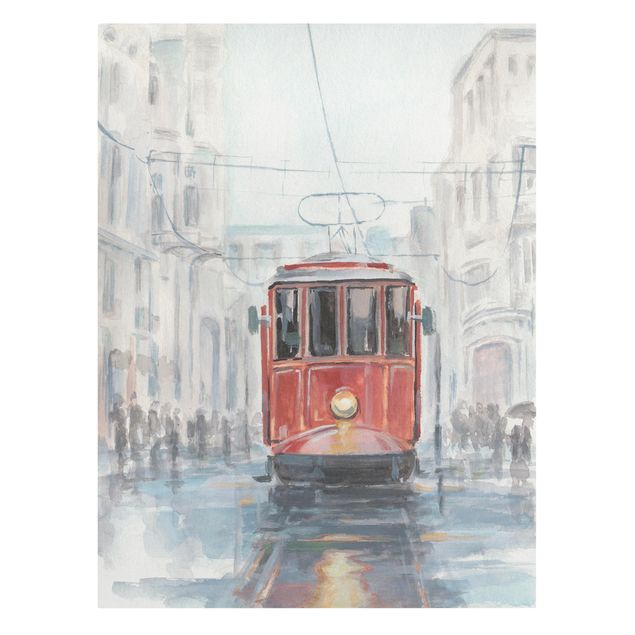 Print on canvas - Tram Study I