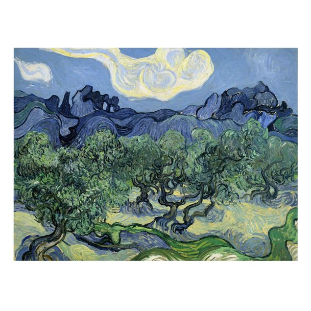 Print on canvas - Vincent Van Gogh - Olive Trees